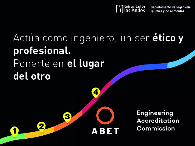 Competencia 4 #abetizateiqui comienza la carrera ABET Ingeniería Química Uniandes
