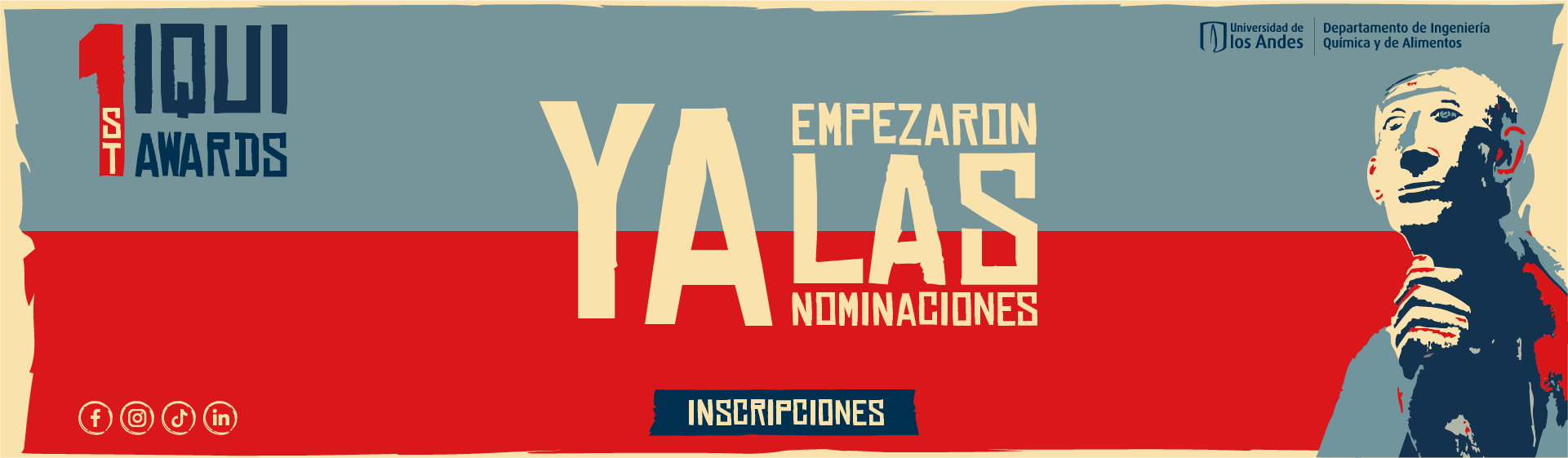 1st IQUI Awards evento para estudiantes de ingeniería química de la universidad de los Andes