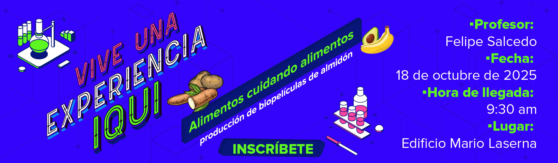 vivie una experiencia IQUI - Ingeniería Química - Universidad de los Andes - Felipe Salcedo