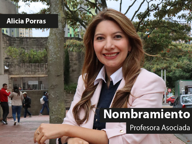 Nombramiento Profesora Asociada Alicia Porras uniandes ingeniería química y de alimentos